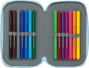 Piórnik na!na!na! surprise Piórnik potrójny Na!Na!Na! Surprise Jasnoniebieski (28 pcs) 2