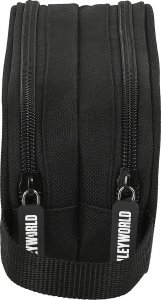 Piórnik Smiley Piórnik Podwójny Urban Flow Smiley Czarny 4