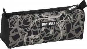 Piórnik Smiley Etui Urban Flow Smiley Czarny 2