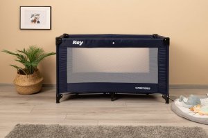 Caretero ŁÓŻECZKO TURYSTYCZNE KEY NAVY 10