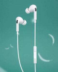 Słuchawki WK Design WK Design przewodowe dokanałowe słuchawki 3,5 mm mini jack biały (Y31 3.5mm white) 4