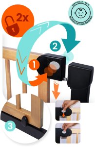 Bramka zabezpieczająca Nukido (718200) 3