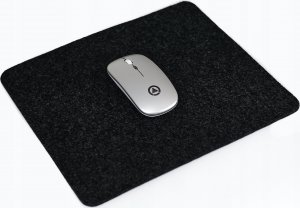 Podkładka Techrebal PODKŁADKA POD MYSZKĘ 26x30 CM GRAFITOWA FILC HQ 2