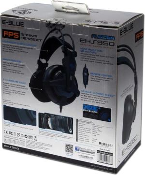 Słuchawki E-Blue Auroza EHS950 Niebieskie (EHS950BKAA-IU) 7