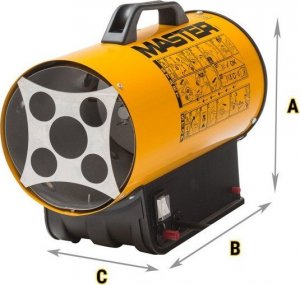 Master Nagrzewnica gazowa Master BLP 11M + zestaw do sprzęgania butli 4