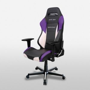Fotel DXRacer Drifting Czarno-biało-fioletowy (OH/DM61/NWV) 1