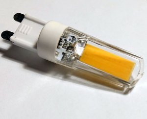 Żarówka diodowa G9 COB led 9W/220V ciepła lub zimna 300 lm Żarówka diodowa G9 COB led 9W/220V ciepła lub zimna 300 lm 2