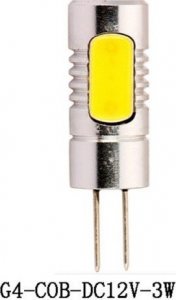 Żarówka LED GU-4 COB 3W CIEPŁA JASNA 180 LM Żarówka LED GU-4 COB 3W CIEPŁA JASNA 180 LM 1