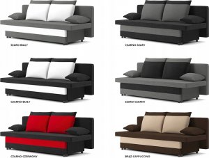 Adams Group Kanapa SONY rozkładana sofa z FUNKCJĄ SPANIA 2