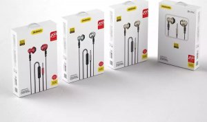 Słuchawki Dudao Dudao metalowe przewodowe słuchawki douszne 3,5 mm mini jack szary (X2C-Grey) 5