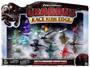 Figurka Spin Master Jak wytresować smoka: Dragons -  Battle Dragons Power Pack (6027505) 1