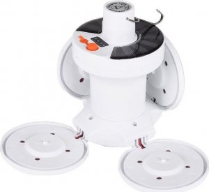 Przenośna lampka solarna kempingowa LED składana piłka led 4-listna Przenośna lampka solarna kempingowa LED składana piłka led 4-listna 3