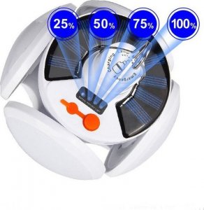 Przenośna lampka solarna kempingowa LED składana piłka led 4-listna Przenośna lampka solarna kempingowa LED składana piłka led 4-listna 4