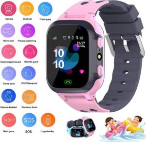 Smartwatch Denmen SMARTWATCH Z LOKALIZATOREM RÓŻOWY DLA DZIECKA 2