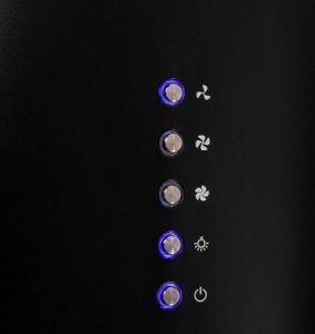 Okap Focus Okap wyspowy przyścienny Focus Osaka black OUTLET 4