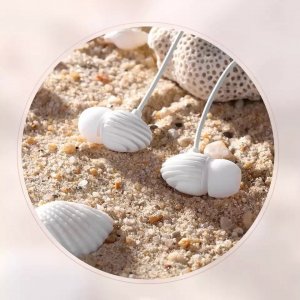 Słuchawki Joyroom Joyroom dokanałowe słuchawki 3,5 mm mini jack z pilotem i mikrofonem biały (JR-EL112) 2