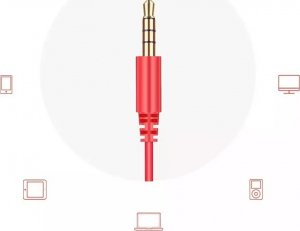 Słuchawki Joyroom Joyroom dokanałowe słuchawki 3,5 mm mini jack z pilotem i mikrofonem biały (JR-EL112) 9
