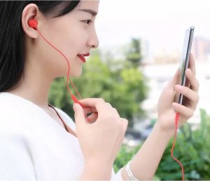 Słuchawki Joyroom Joyroom dokanałowe słuchawki 3,5 mm mini jack z pilotem i mikrofonem biały (JR-EL112) 10