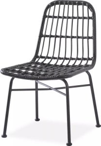 Elior Rattanowe krzesło tarasowe Afrodyta - popielate 5