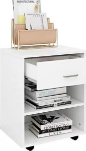 Elior Kontener biurkowy w kolorze białym - Bellano 11X 4