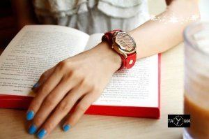 Zegarek ZEGAREK DAMSKI TAYMA - RETRO PUNK 6 (zx557b) - HIT! 7