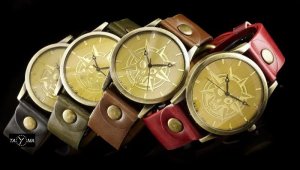 Zegarek ZEGAREK DAMSKI TAYMA - RETRO PUNK 32 -czerwony (zx594b) 7