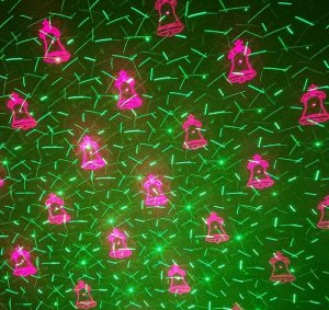 Świąteczny projektor laserowy zewnętrzny 3D z pilotem radiowym IP68 Świąteczny projektor laserowy zewnętrzny 3D z pilotem radiowym IP68 5