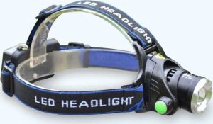 Latarka czołowa Latarka czołowa akumulatorowa LED L2/T6 3 tryby zoomable wodoodporna Latarka czołowa akumulatorowa LED L2/T6 3 tryby zoomable wodoodporna 2