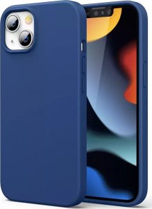 Ugreen Ugreen Protective Silicone Case gumowe elastyczne silikonowe etui pokrowiec iPhone 13 niebieski 1