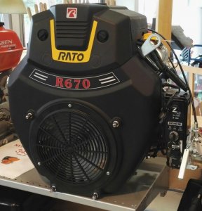 Rato RATO R670 spalinowy benzynowy 22 KM wał 25,4 mm Motor 5
