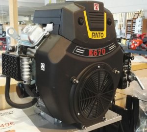 Rato RATO R670 spalinowy benzynowy 22 KM wał 25,4 mm Motor 6