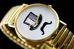 Zegarek ZEGAREK DAMSKI CYLINDER, WĄSY - asox (zx580c) 3