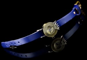 Zegarek ZEGAREK DAMSKI TAYMA - RETRO PUNK 28 - niebieski (zx585c) 4