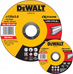 Dewalt Tarcza do cięcia stali 230mm x 6.0mm (DW DT43919) 3