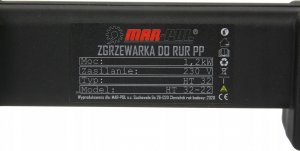 Mar-Pol MAR-POL ZGRZEWARKA TRZPIENIOWA  DO RUR PCV 22