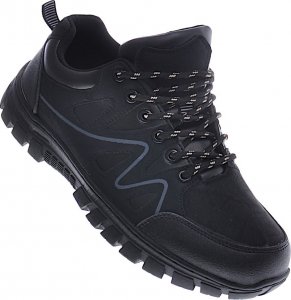 Buty trekkingowe męskie E1-3 12837 T590 czarne r. 40 2