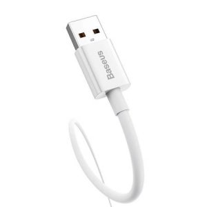 Kabel USB Baseus USB-A - USB-C 1 m Biały (CAYS001302) 3