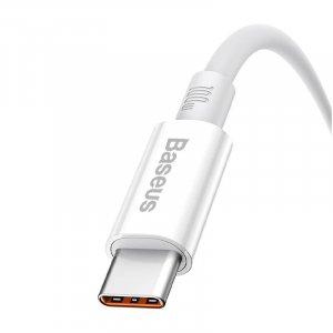 Kabel USB Baseus USB-A - USB-C 2 m Biały (CAYS001402) 4