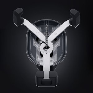 Baseus Baseus grawitacyjny uchwyt samochodowy na telefon na kratkę nawiewu czarny (SUWX000001) 13