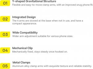 Baseus Baseus grawitacyjny uchwyt samochodowy na telefon na kratkę nawiewu czarny (SUWX000001) 3