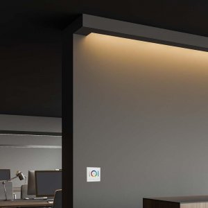 V-TAC Kontroler Sterownik Pilot Panel Ścienny Szklany 3w1 V-TAC RGB+CCT 1-strefa VT-2433 3