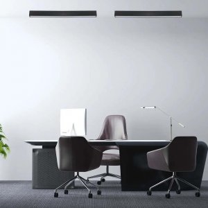 Lampa sufitowa V-TAC Oprawa LED Linear Natynkowa SAMSUNG CHIP 40W Czarna UGR 7