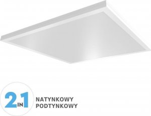 V-TAC Panel LED V-TAC 40W 600x600 uniwersalny natynkowy/podtynkowy VT-6142 4000K 3200lm 1