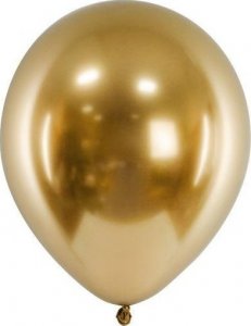 PartyDeco Balony Glossy złoty 30cm 50szt 1