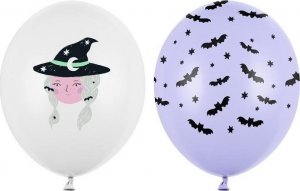 PartyDeco Balony Witch 30cm 50szt 1