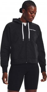 Under Armour Under Armour Essential Fleece Script FZ Hoodie 1374106-001 Czarne XS 2