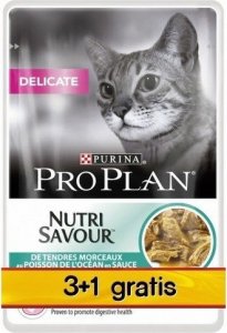 PURINA NESTLE Purina Pro Plan Delicate Ryba 85g 3+1 1