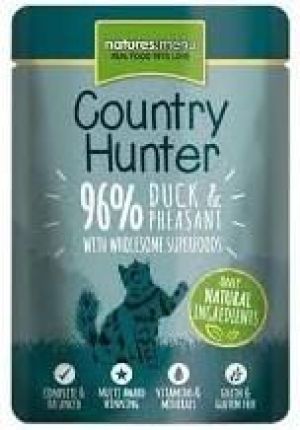 Natures Menu Country Hunter - 96% kaczka z bażantem 85g 1