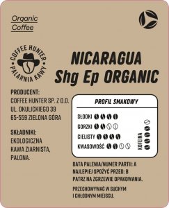 Kawa ziarnista Coffee Hunter Nicaragua 250 g 2