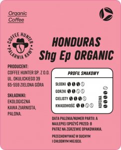 Kawa ziarnista Coffee Hunter Honduras 1 kg 2